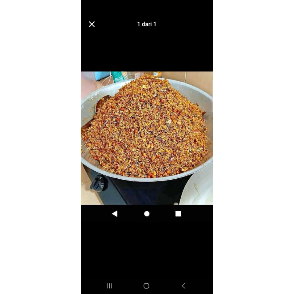 tempe kering teri manis 500 gr asli bali