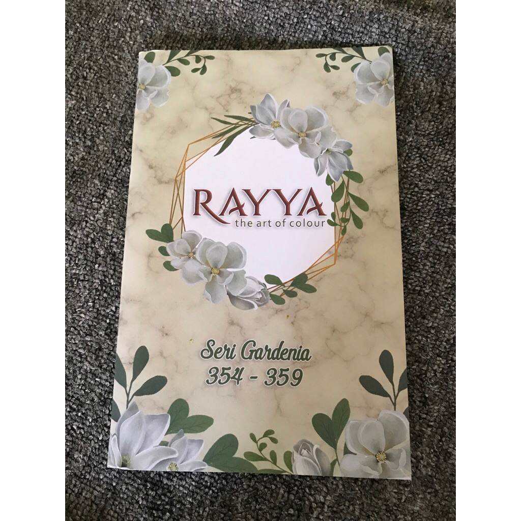 Katalog undangan Rayya seri gardenia