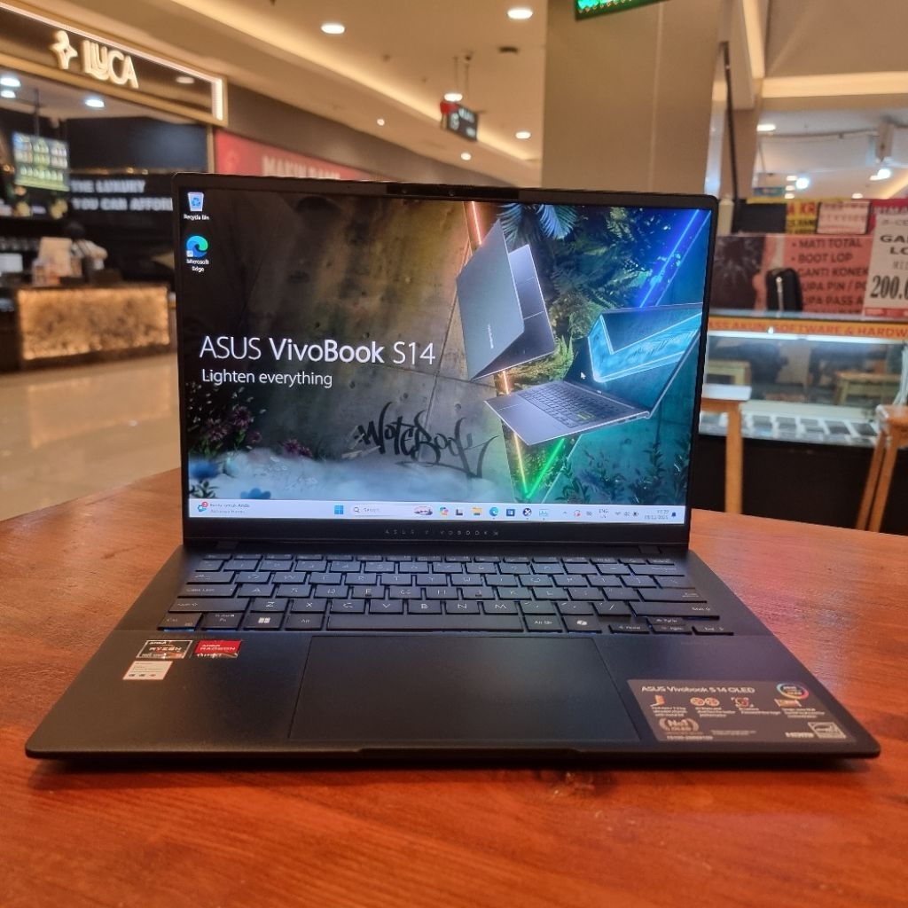 Asus VivoBook S 14 - AMD Ryzen 5 - RAM 16GB - SSD 4 TB
