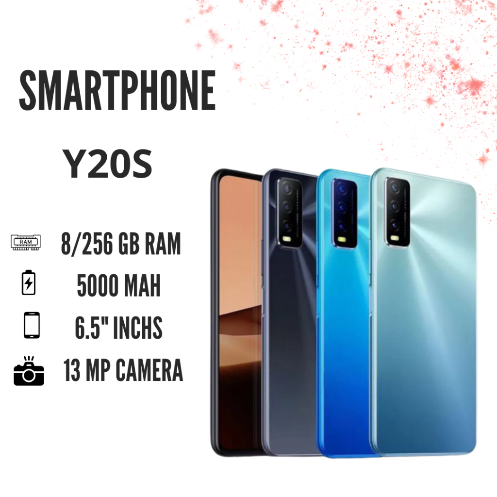 HP VIVO Y20S RAM 8/256GB FULLSET GARANSI DISTRIBUTOR  1 TAHUN