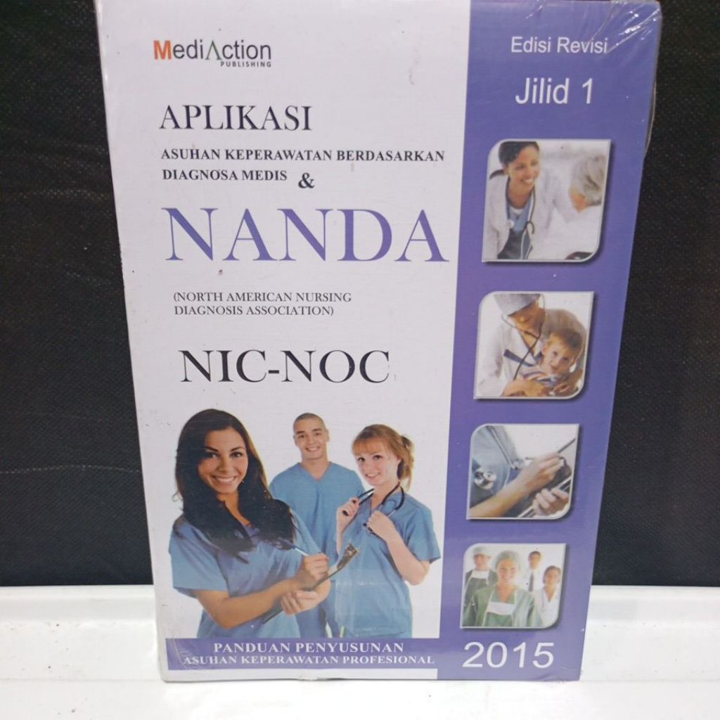 PAKET 3 BUKU APLIKASI NANDA NIC-NOC JILID 1,2&3