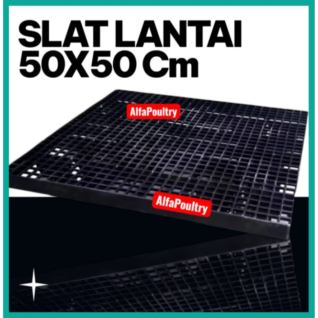 SLAT LANTAI 50X50/ALAS KANDANG AYAM,BEBEK & DOMBA/ALAT PETERNAKAN.