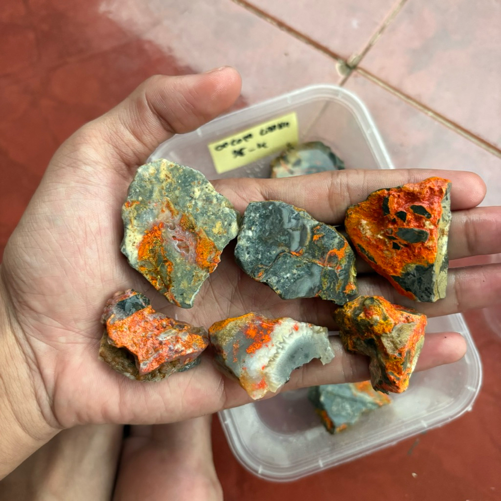 Batu oncom cililin / Bahan oncom cililin / Natural oncom cililin