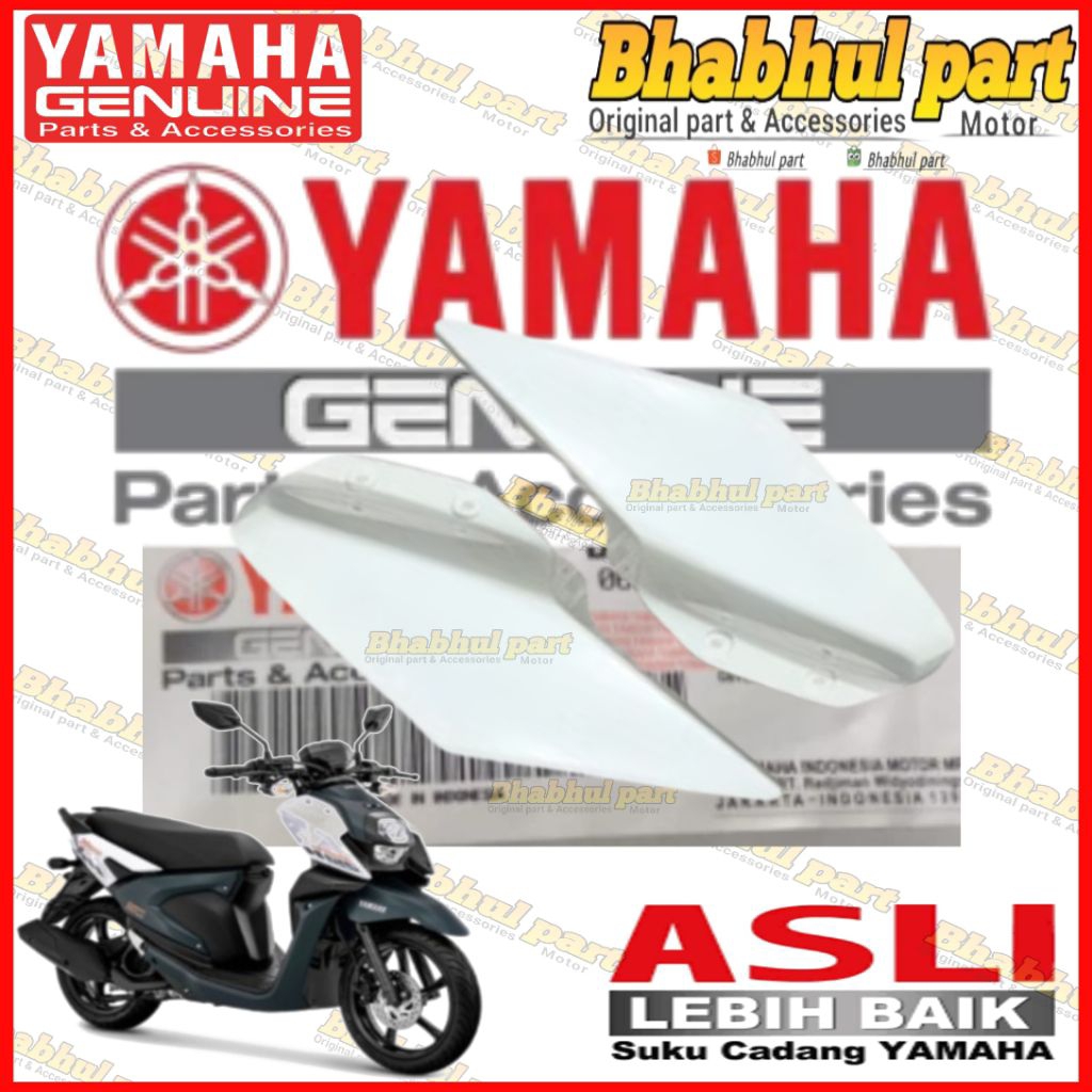 COVER SAYAP BODY DEPAN X-RIDE 125 PUTIH KANAN KIRI ORI YAMAHA