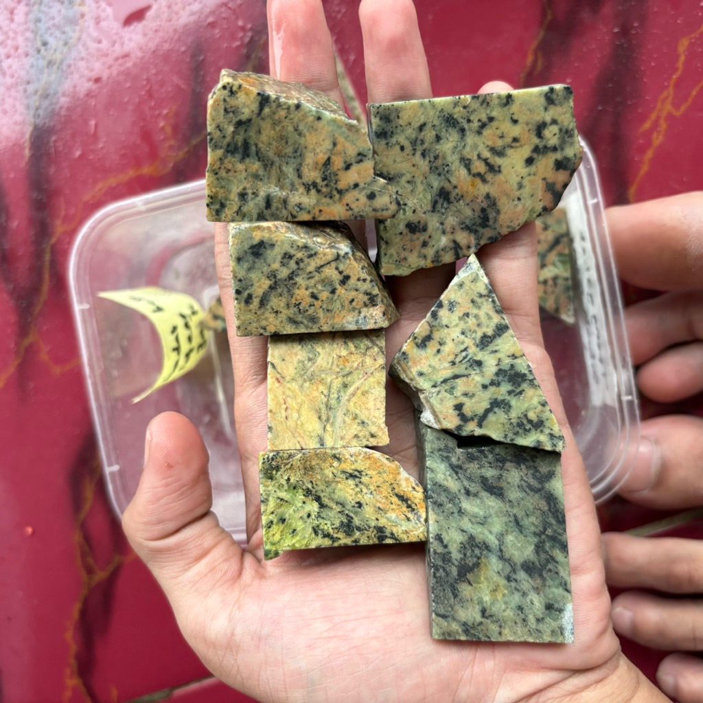 Batu badar besi loreng / Bahan badar besi loreng / Natural badar besi loreng