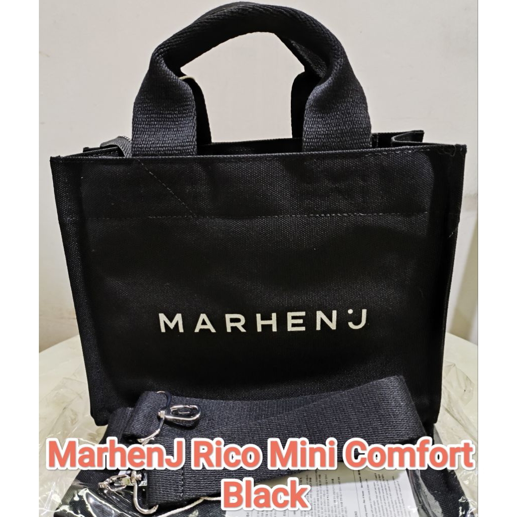 Tas Original super keren Marhen-J Rico Mini Comfort warna All Black sisa stock