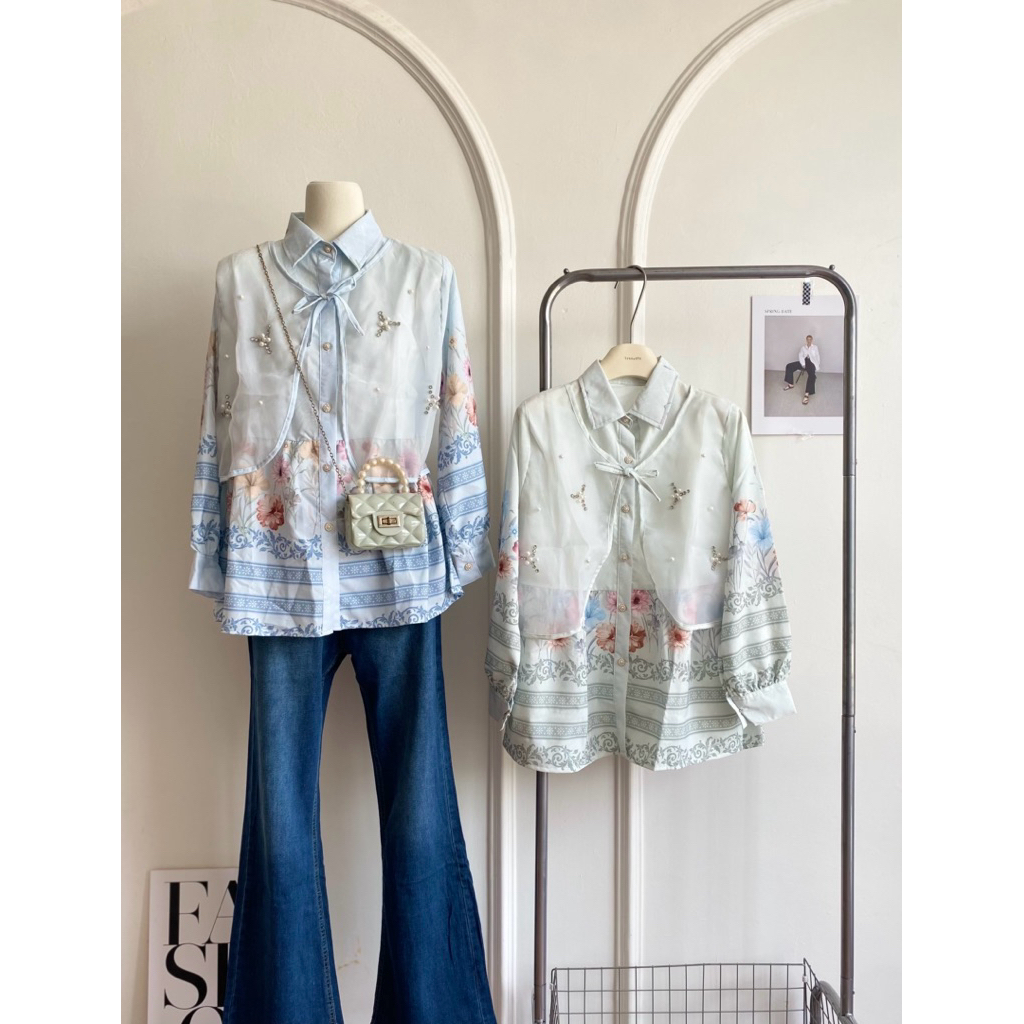 MAUDY BLOUSE | ATASAN WANITA | ATASAN KONDANGAN | BLOUSE RAYA