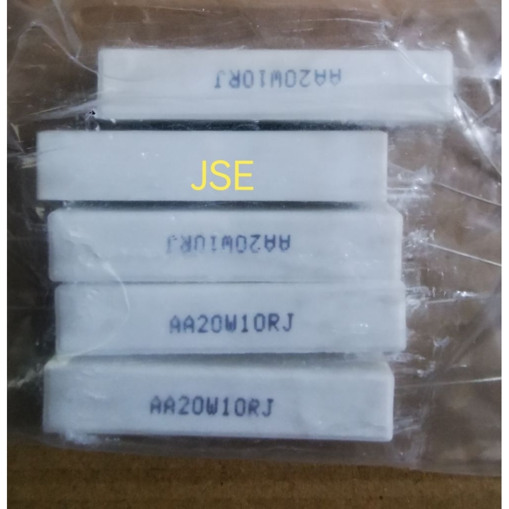RESISTOR KAPUR 20 WATT 10 OHM ISI 5 PCS