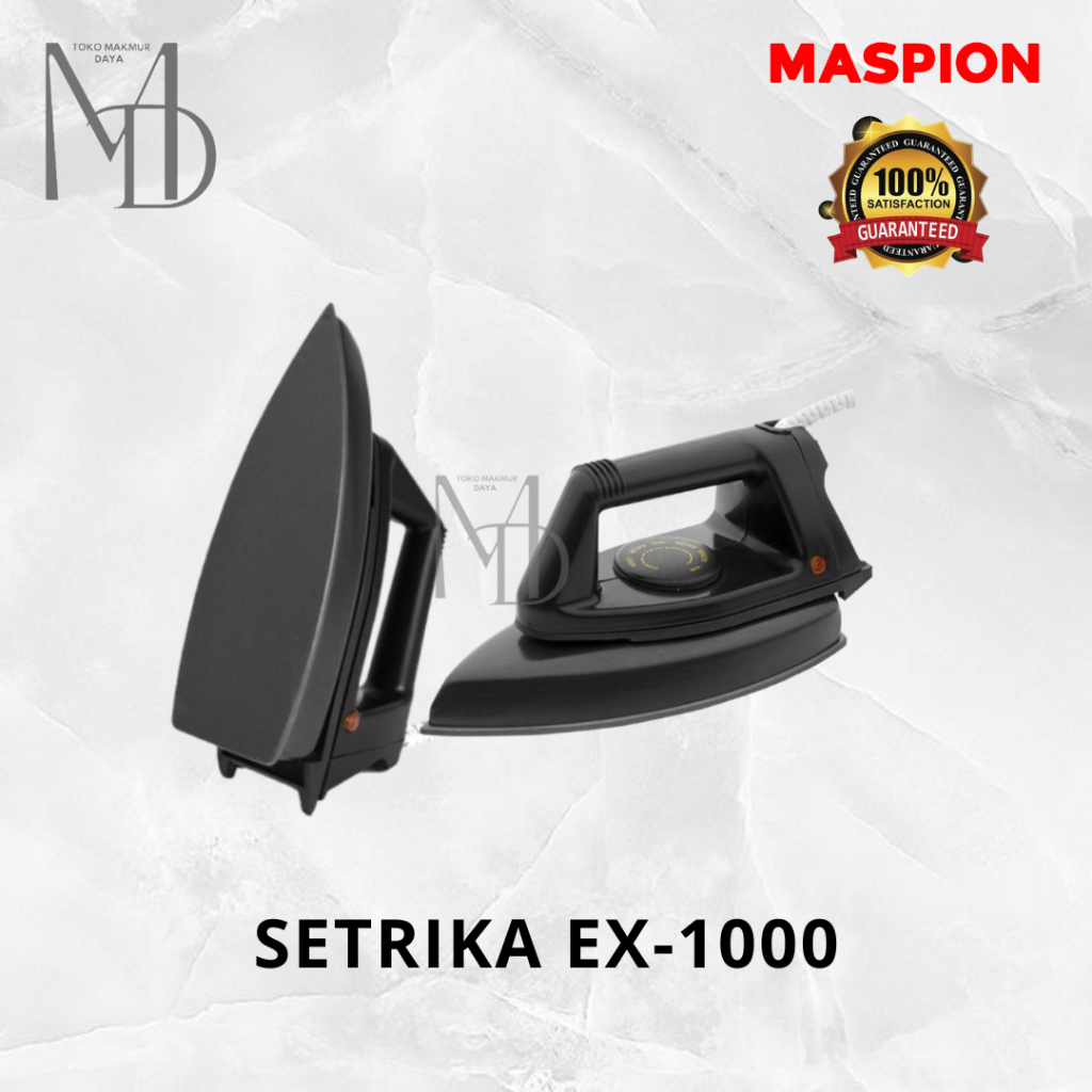 Setrika Maspion EX 1000 / EX1000 Strika Automatic Iron EX-1000