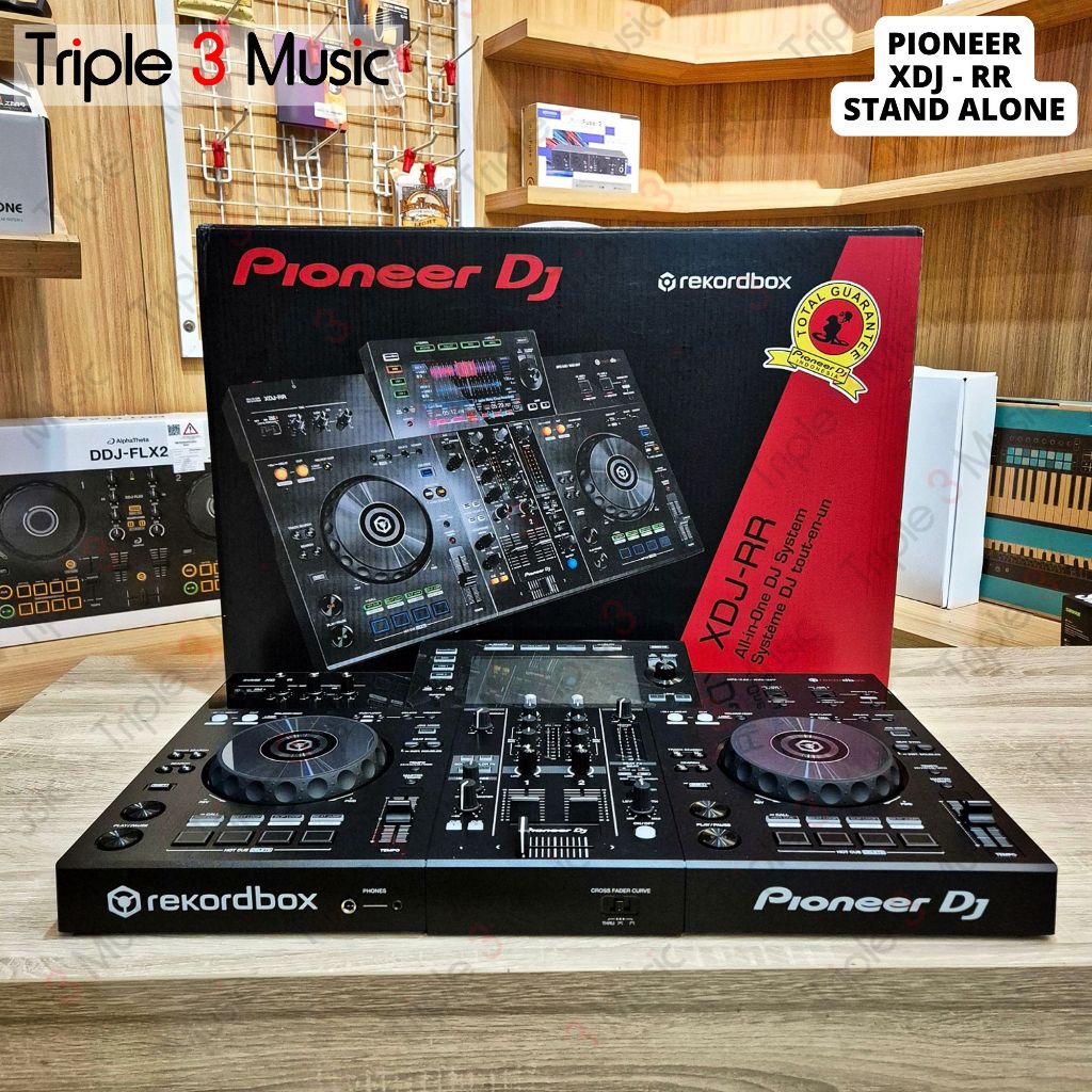 Pioneer DJ XDJ-RR XDJ RR Digital DJ System stand alone tanpa laptop