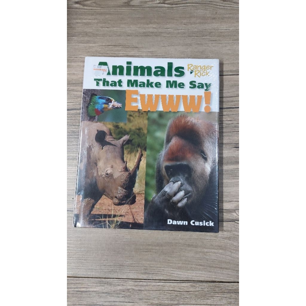 ANIMALS THAT MAKE ME SAY EEWWW HARDCOVER REFERENCE BUKU ANAK MURAH IMPORT