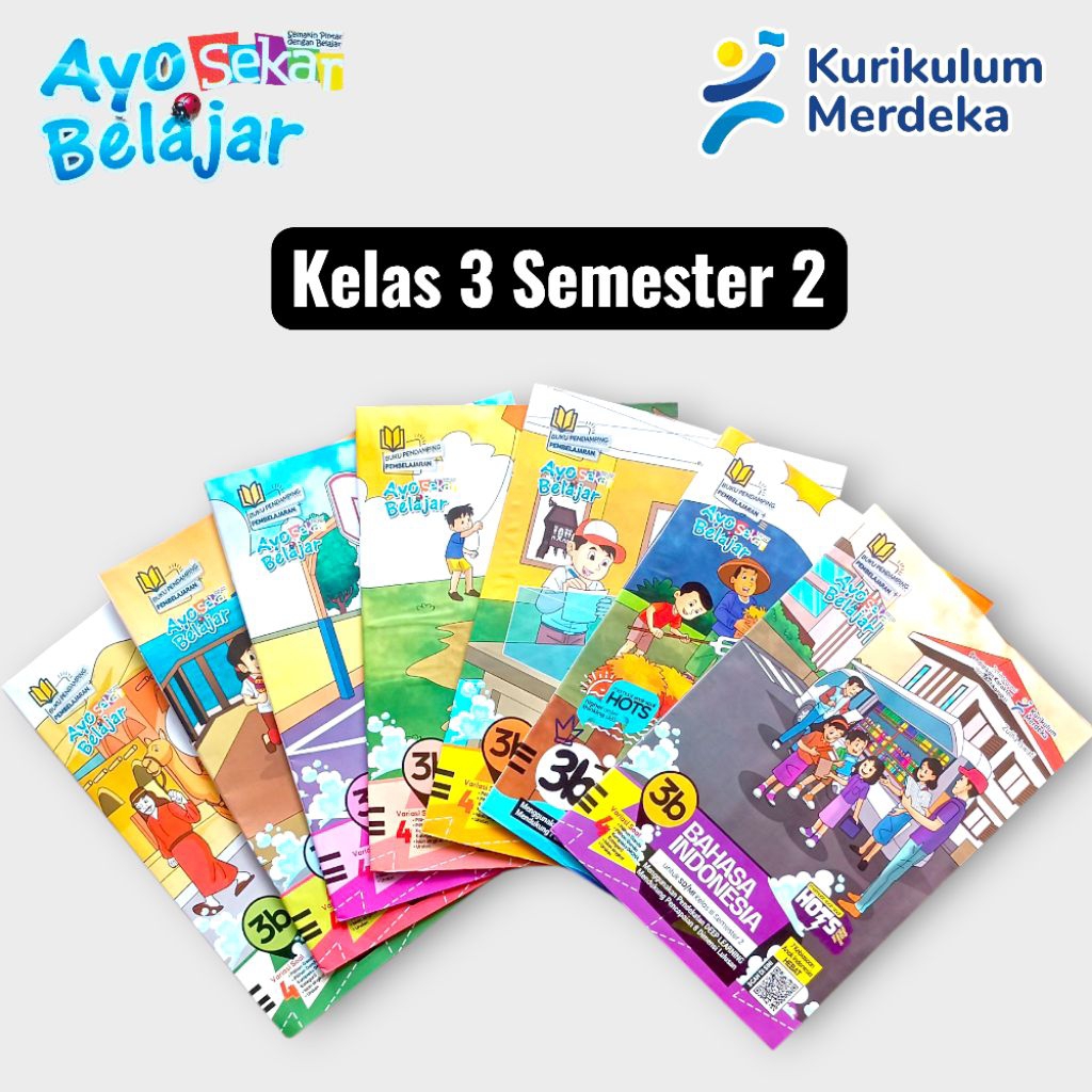 LKS SEKAR AYO BELAJAR KELAS 3 SD KURIKULUM MERDEKA  - CV. GRAHA PUSTAKA
