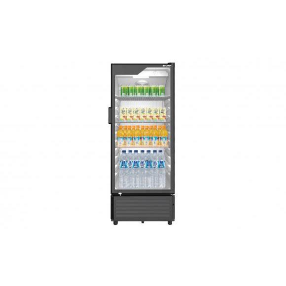 SHARP Showcase/Kulkas Display Minuman SCH-210FS 208 Liter/200 Liter Low Watt