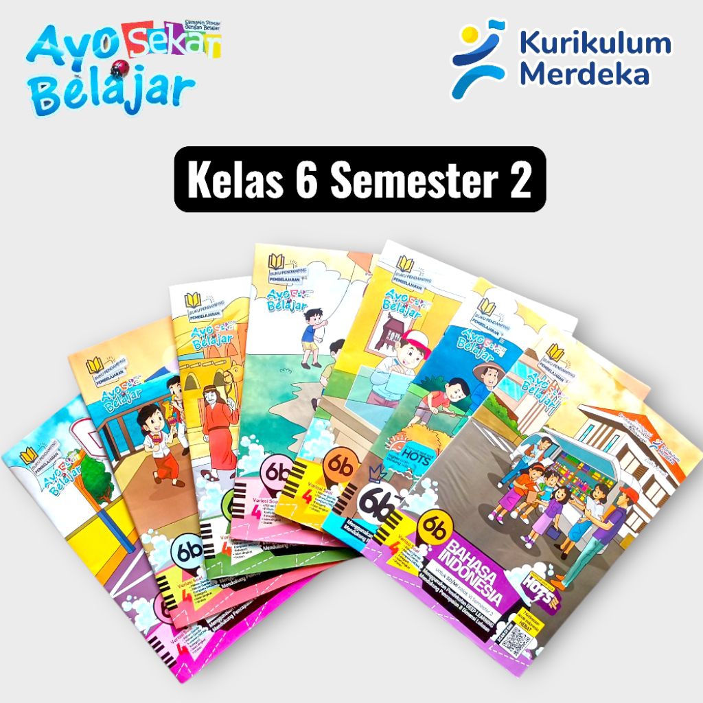 LKS SEKAR AYO BELAJAR KELAS 6 SD KURIKULUM MERDEKA - GRAHA PUSTAKA