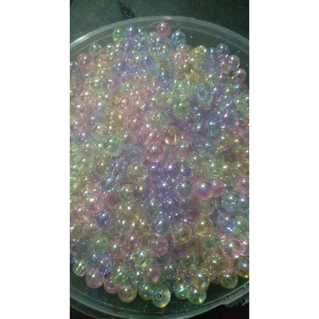 Mote Manik akrilik Bulat 8 mm