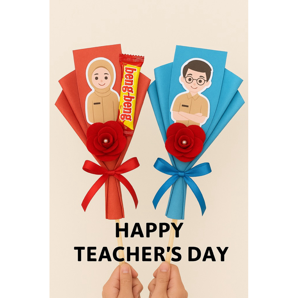 Kado Hari guru bucket hari guru