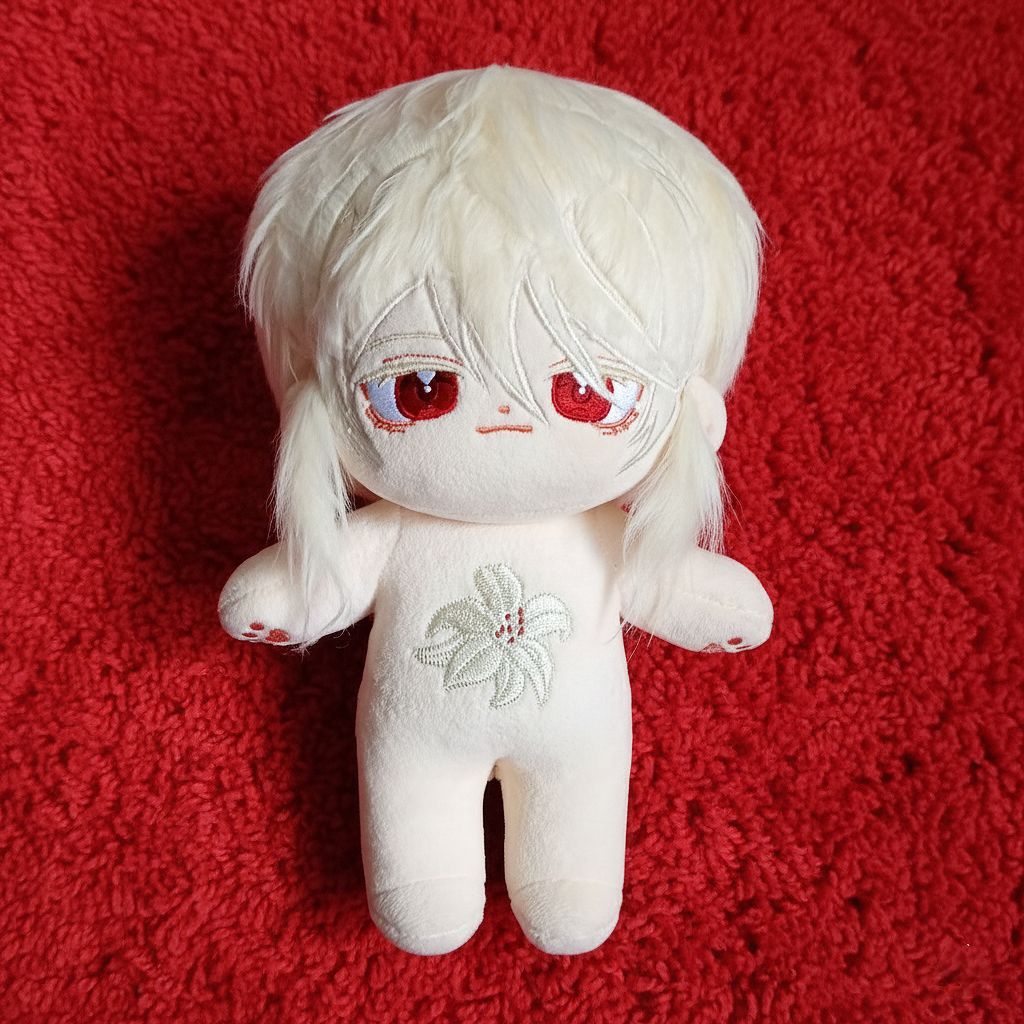 MORIARTY THE PATRIOT William James Moriarty Cotton Doll Plush 20CM With Skeleton