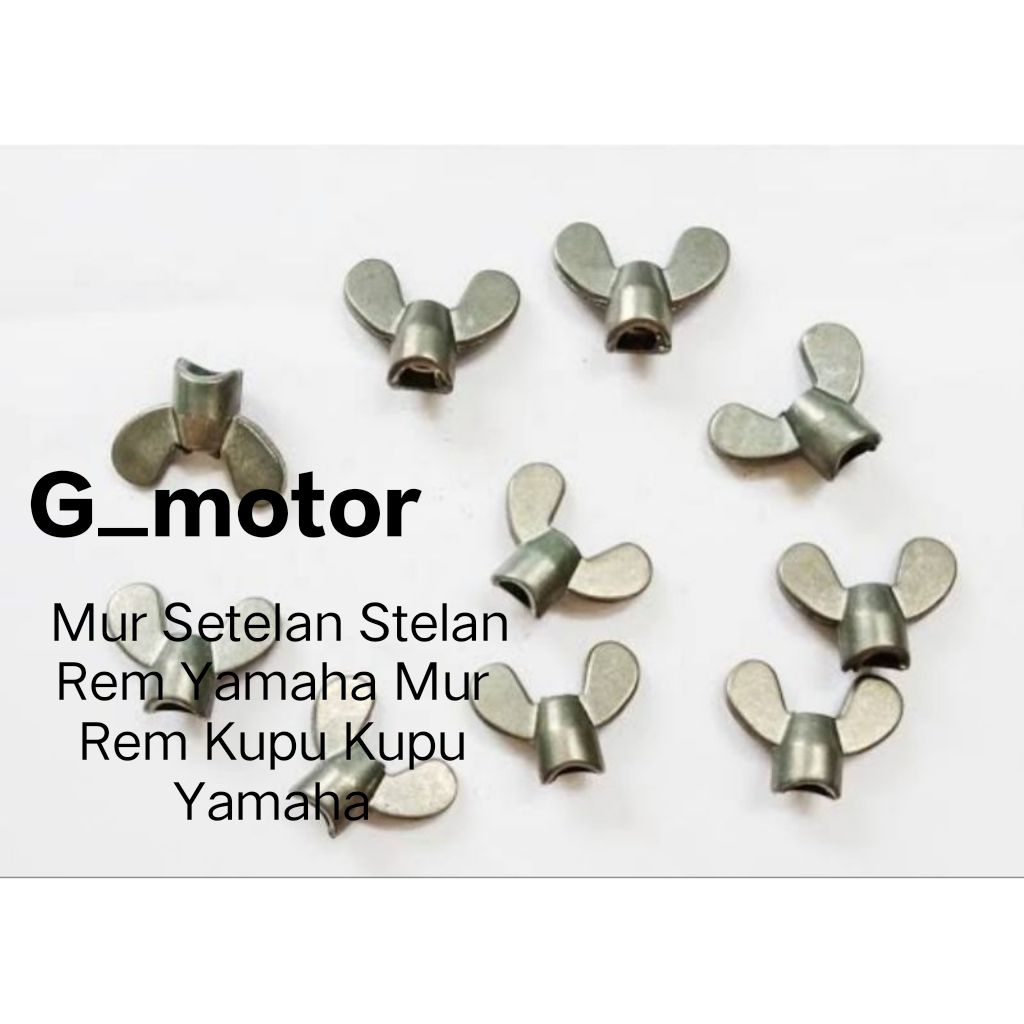 Baut Mur Setelan Stelan Rem Yamaha Mur Rem Kupu Kupu Yamaha