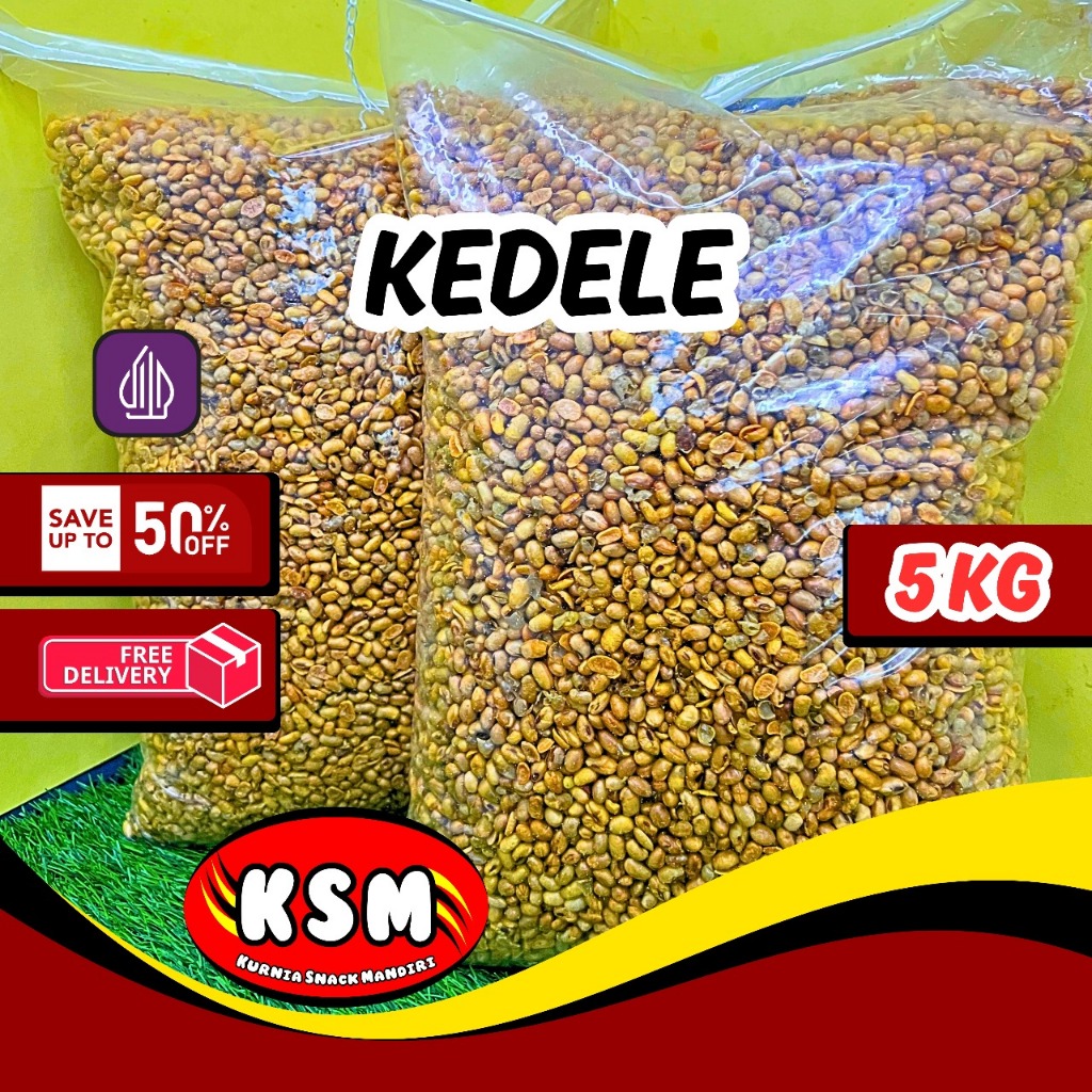 BAL - KEDELAI / KEDELE / KACANG KEDELAI GORENG GURIH GROSIR KSM 5000Gr (5Kg)