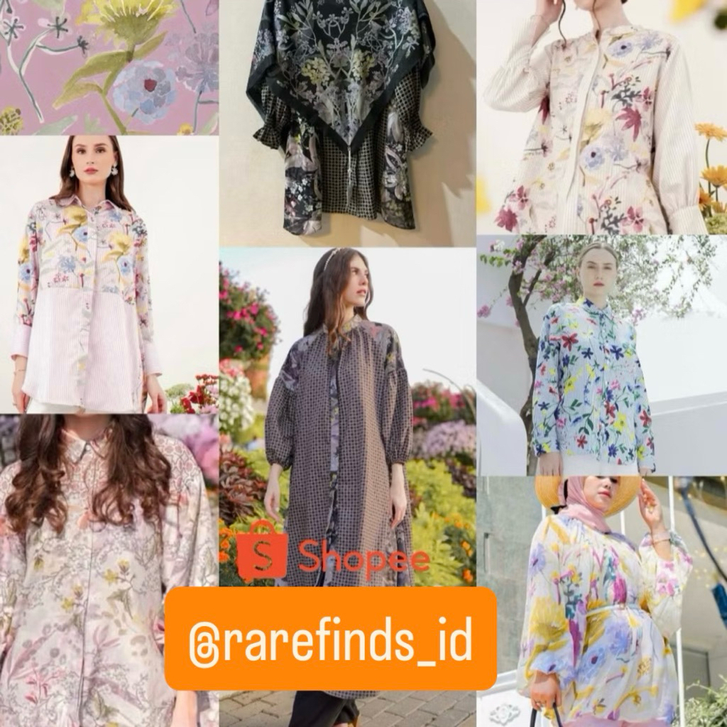 [NEW] Original Benang Jarum Romantic Garden Into The Garden ITG In To Monogram Shirt Nata Buttonscar