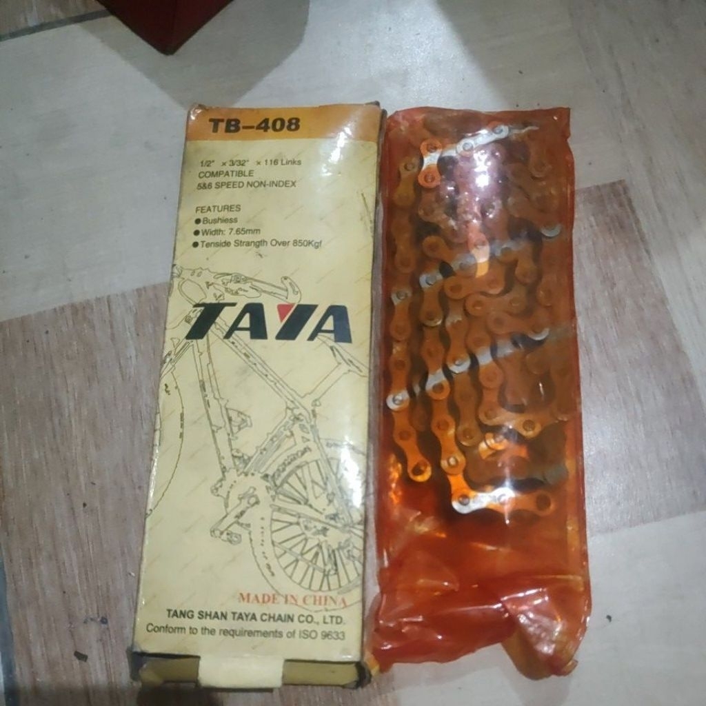 Chain Sepeda Taya Rantai Sepeda Taya 5 Speed dan 6 Speed