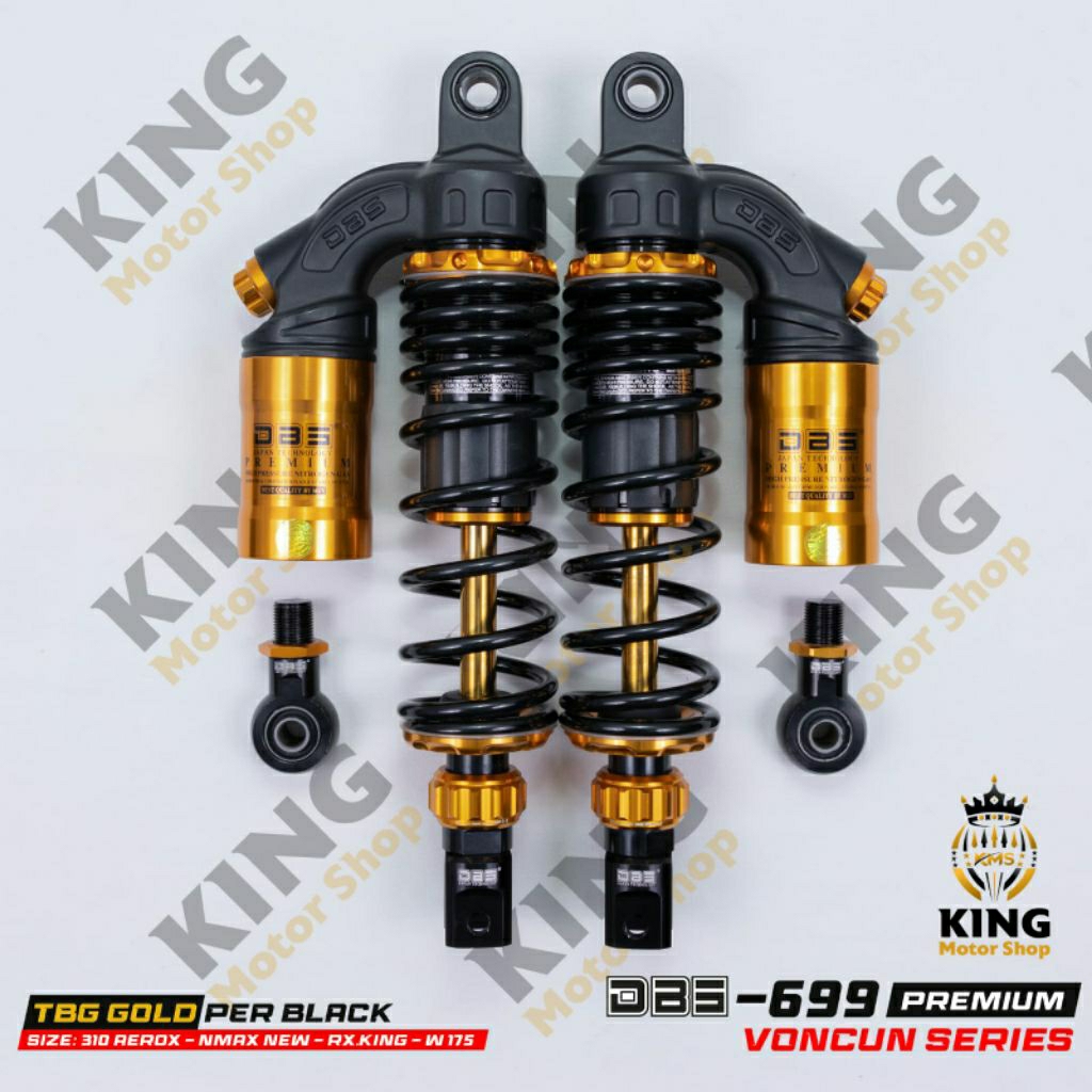 Shock tabung DBS 699 ORIGINAL VONCUN-SERIES AEROX - NMAX - PCX - RX KING - JUPITER Z - TIGER - SUPRA