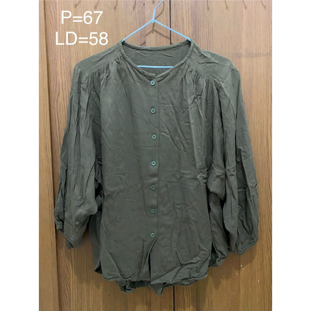 Kemeja wanita hijau