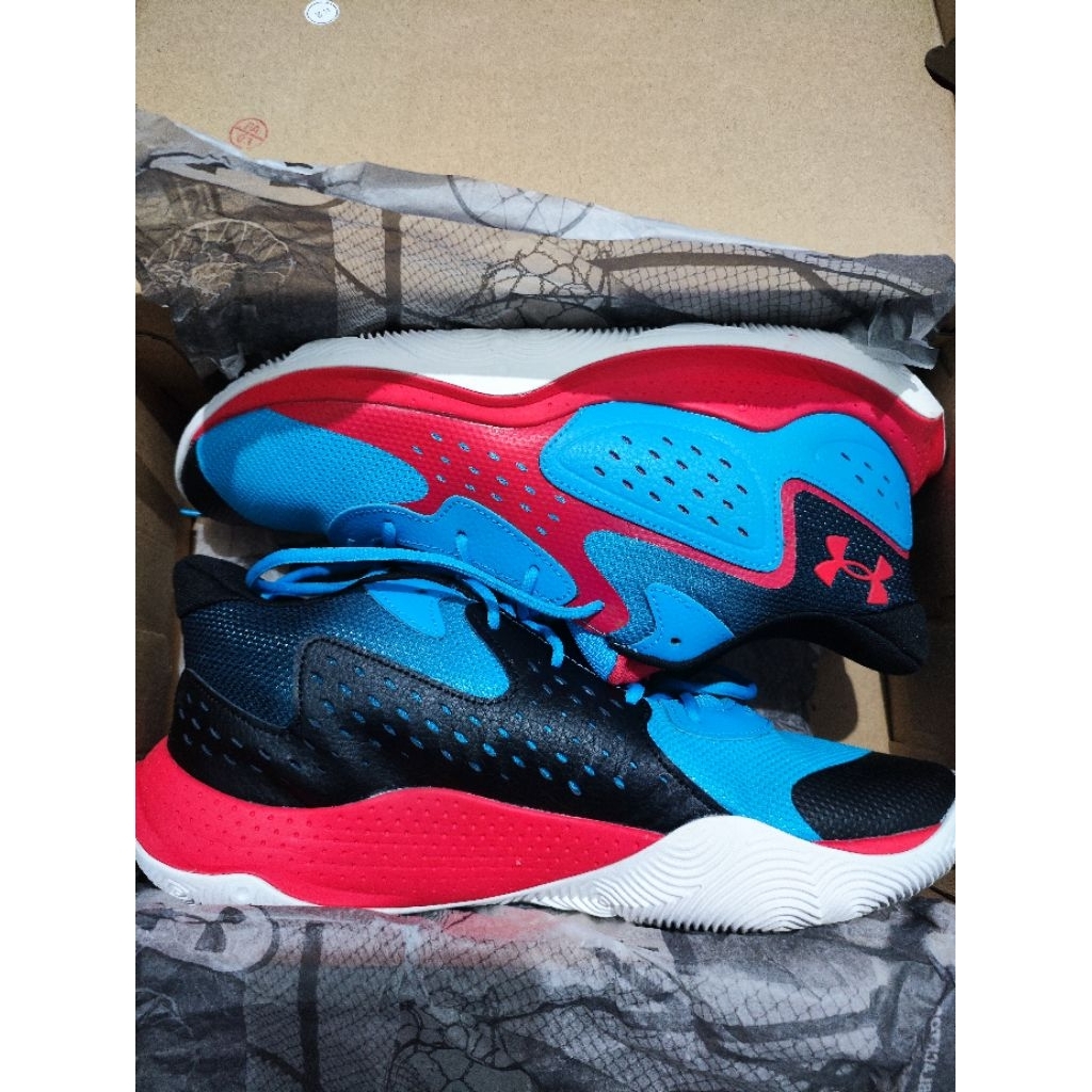 Sepatu Basket UA Jet 23 sz46 Original used 1x