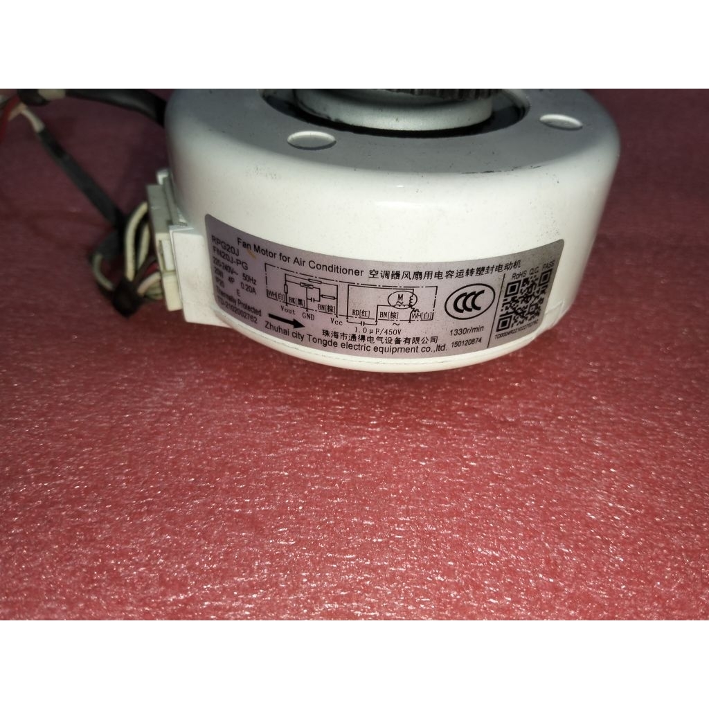 Motor Fan Indoor Ac Sharp Ucy