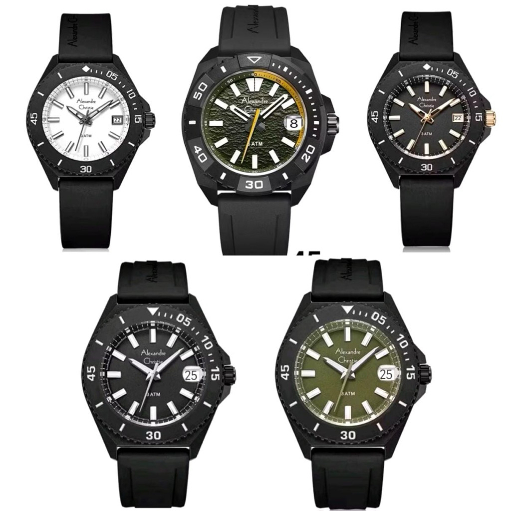 AC 8693 Alexandre Christie AC 8693 Jam Tangan Pria & wanita Original AC 8693 Ac6684