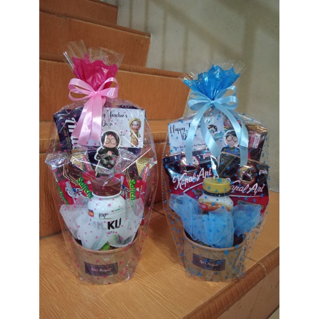Buket hari guru/Buket Snack/Snack hari guru