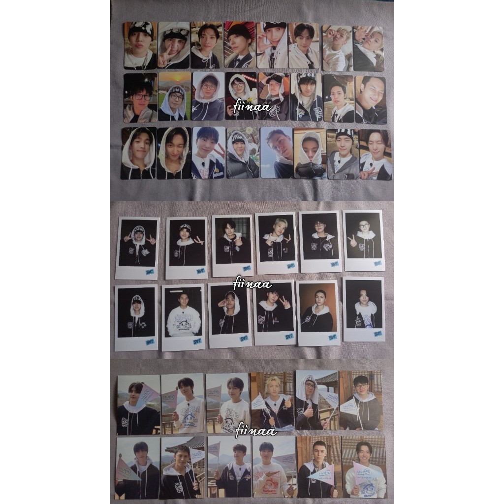 [OFFICIAL PC] PHOTOCARD SEVENTEEN NANA BNB POLAROID POSTCARD - SCOUPS JOSHUA JUN HOSHI WONWOO WOOZI 