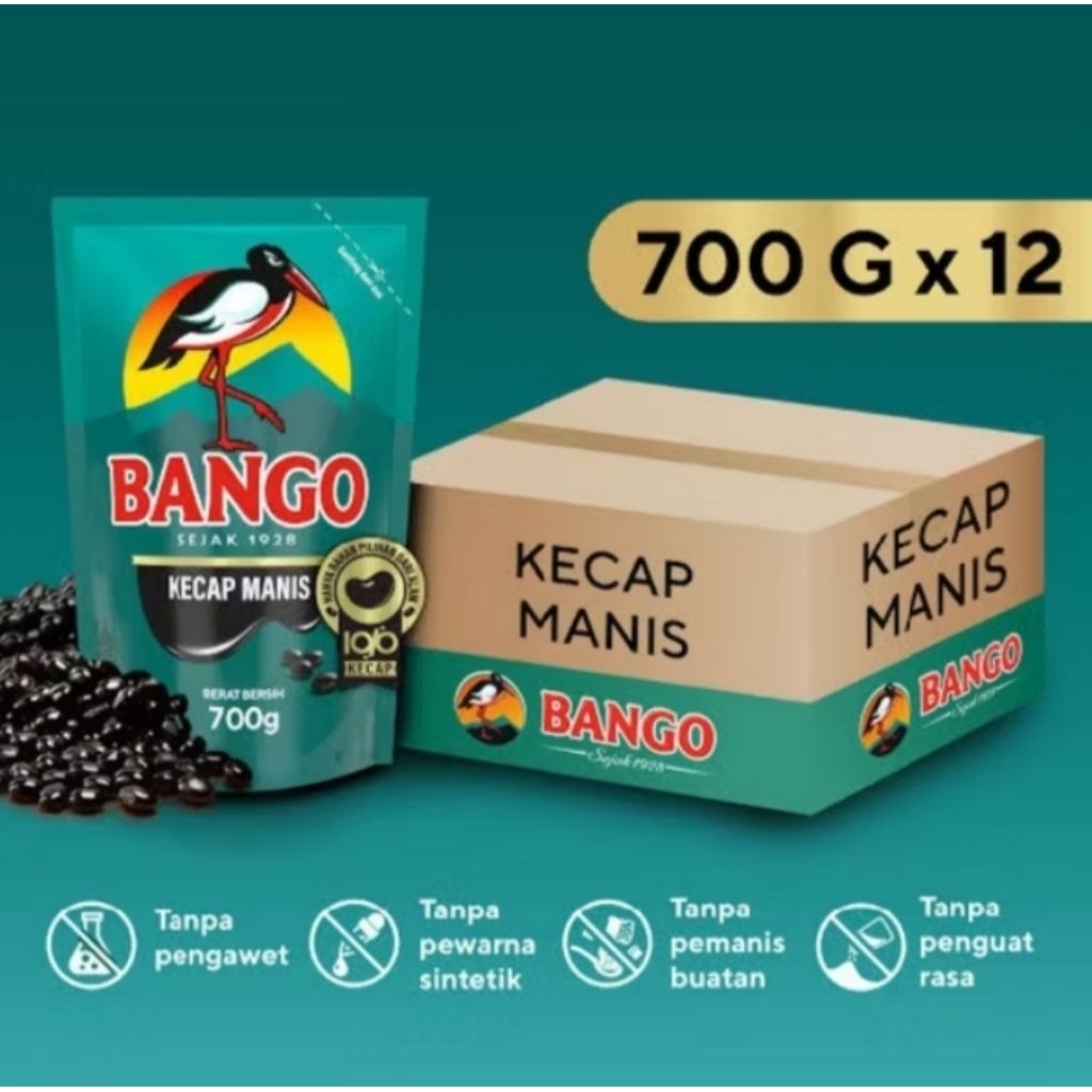 kecap Bango 1 dus 700g X 12