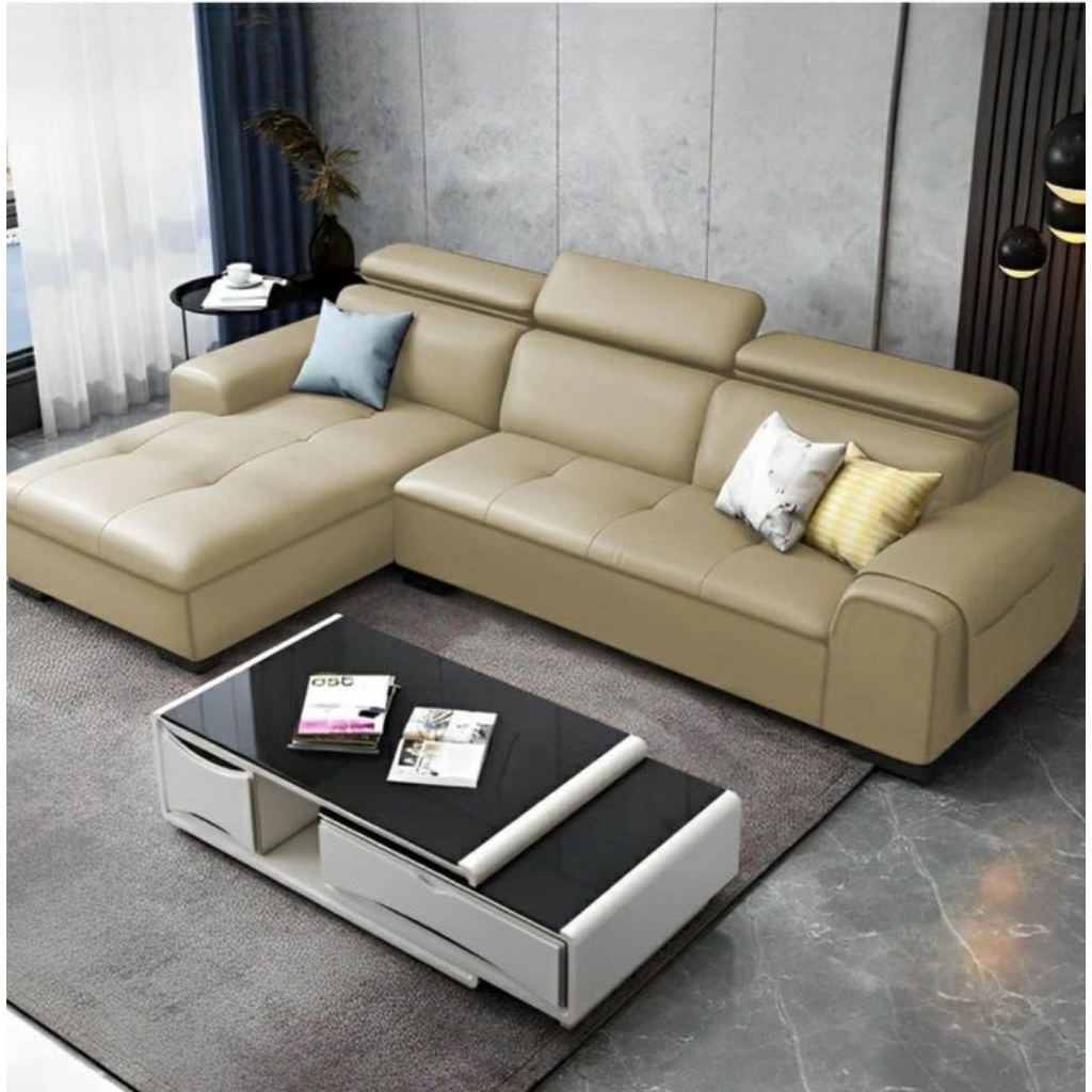 Sofa L Shape Sofa Minimalis Terbaru Sofa Kursi Tamu Kualitas Terbaik Sofa Tamu Kulit Mewah