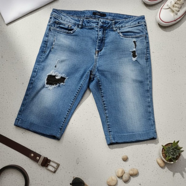 CELANA PENDEK JEANS BKK NEW | CELANA PENDEK JEANS SELUTUT | CELANA PENDEK WANITA | JEANS PENDEK