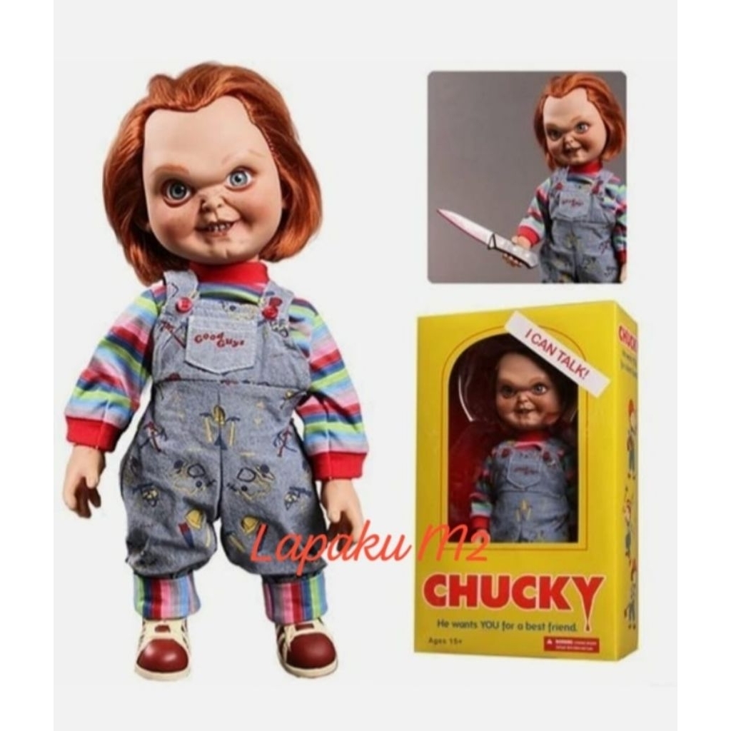 MEZCO TOYS Good Gays CHUCKY TALKING DOLL 15"