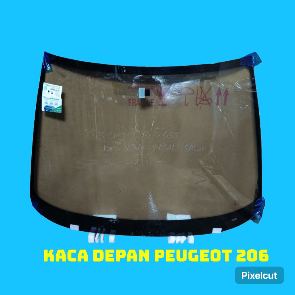 KACA DEPAN MOBIL PEUGEOT 206