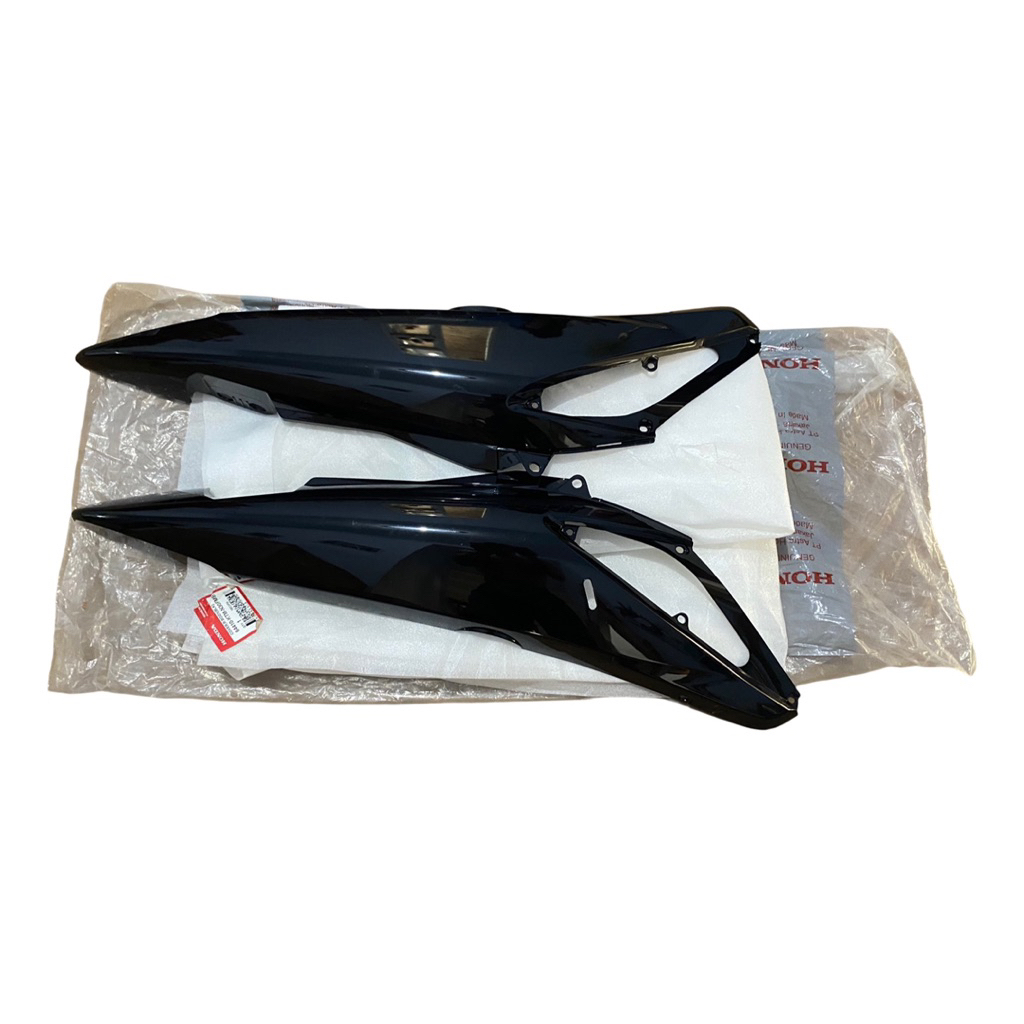 Cover body hitam supra x 125 old lama batman original baru AHM
