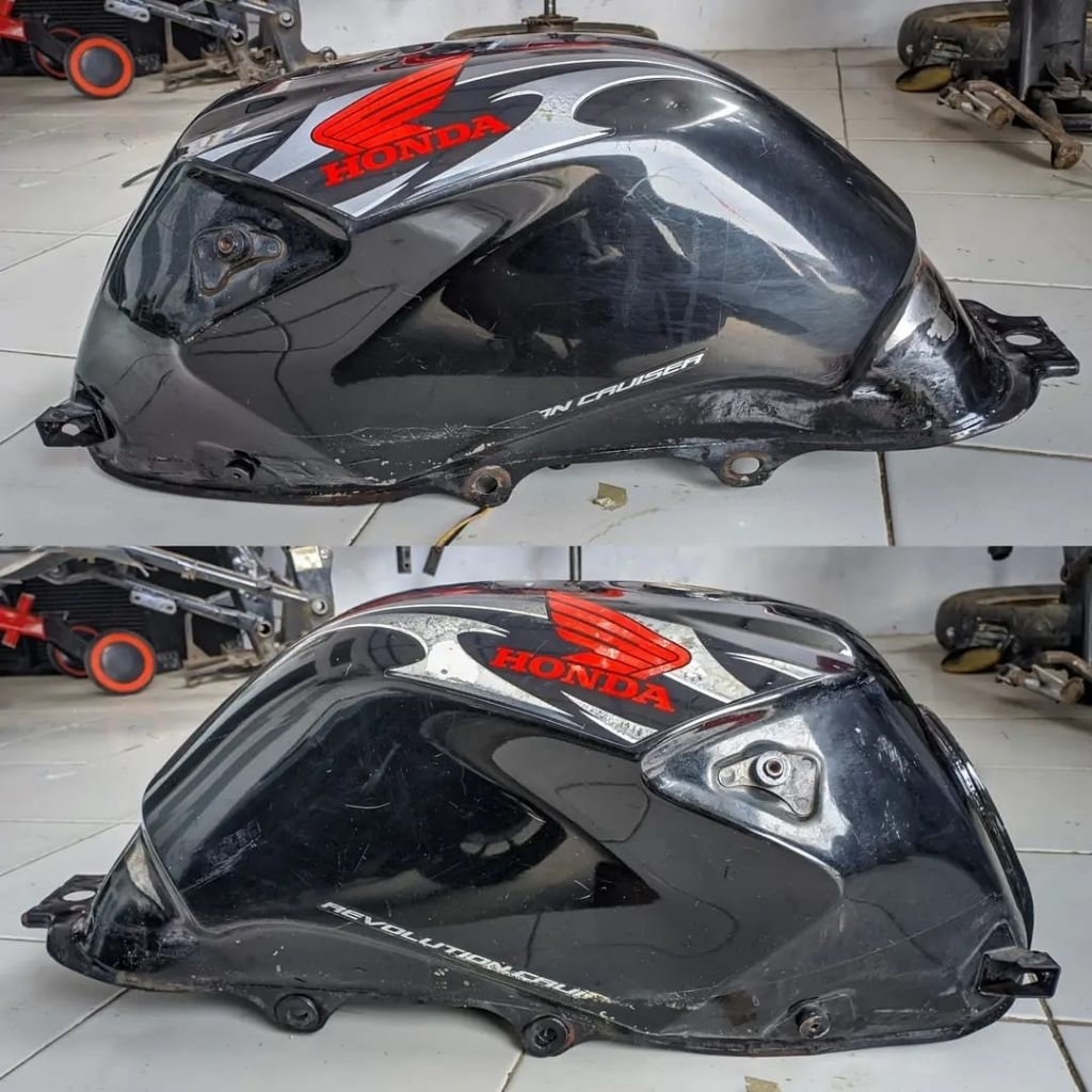 TANGKI TIGER REVO 2008 ORIGINAL COPOTAN