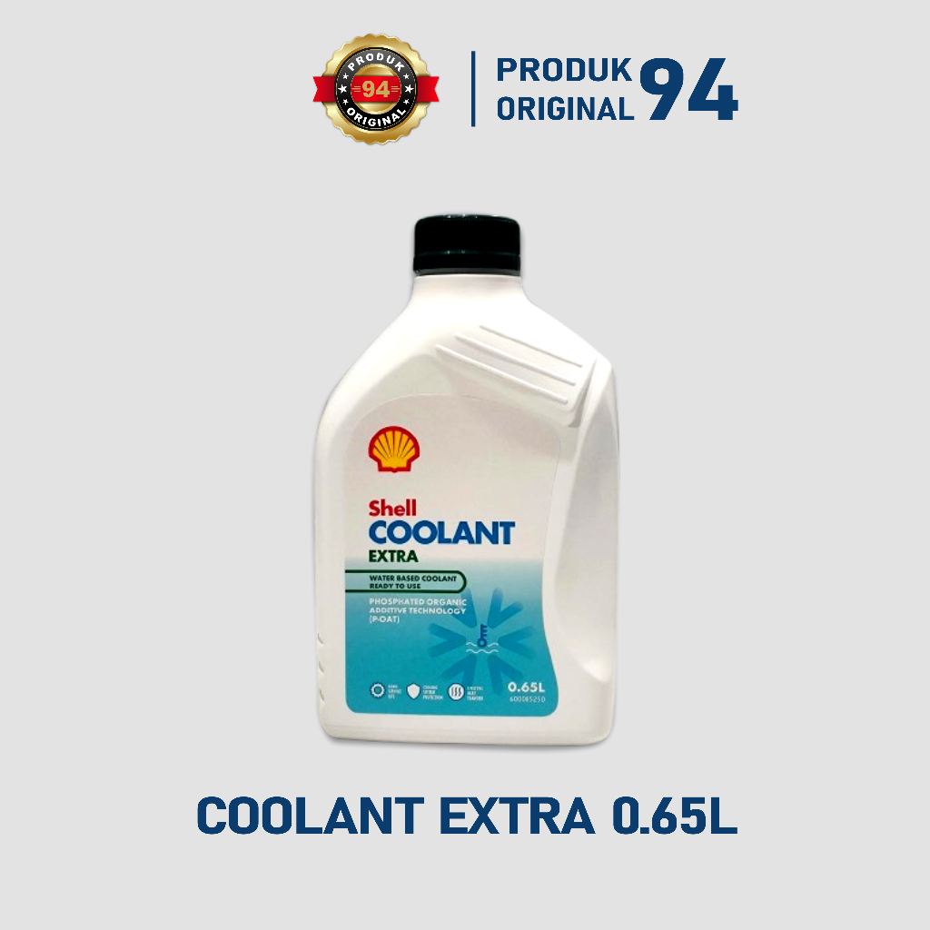 COOLANT AIR RADIATOR MOTOR MOBIL SHELL COOLANT EXTRA 650ML LONG SERVICE LIFE