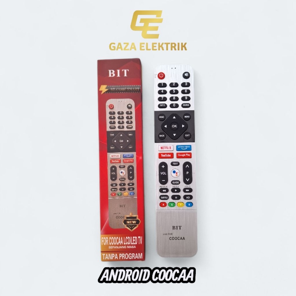 REMOT LED TV COOCAA ANDROID
