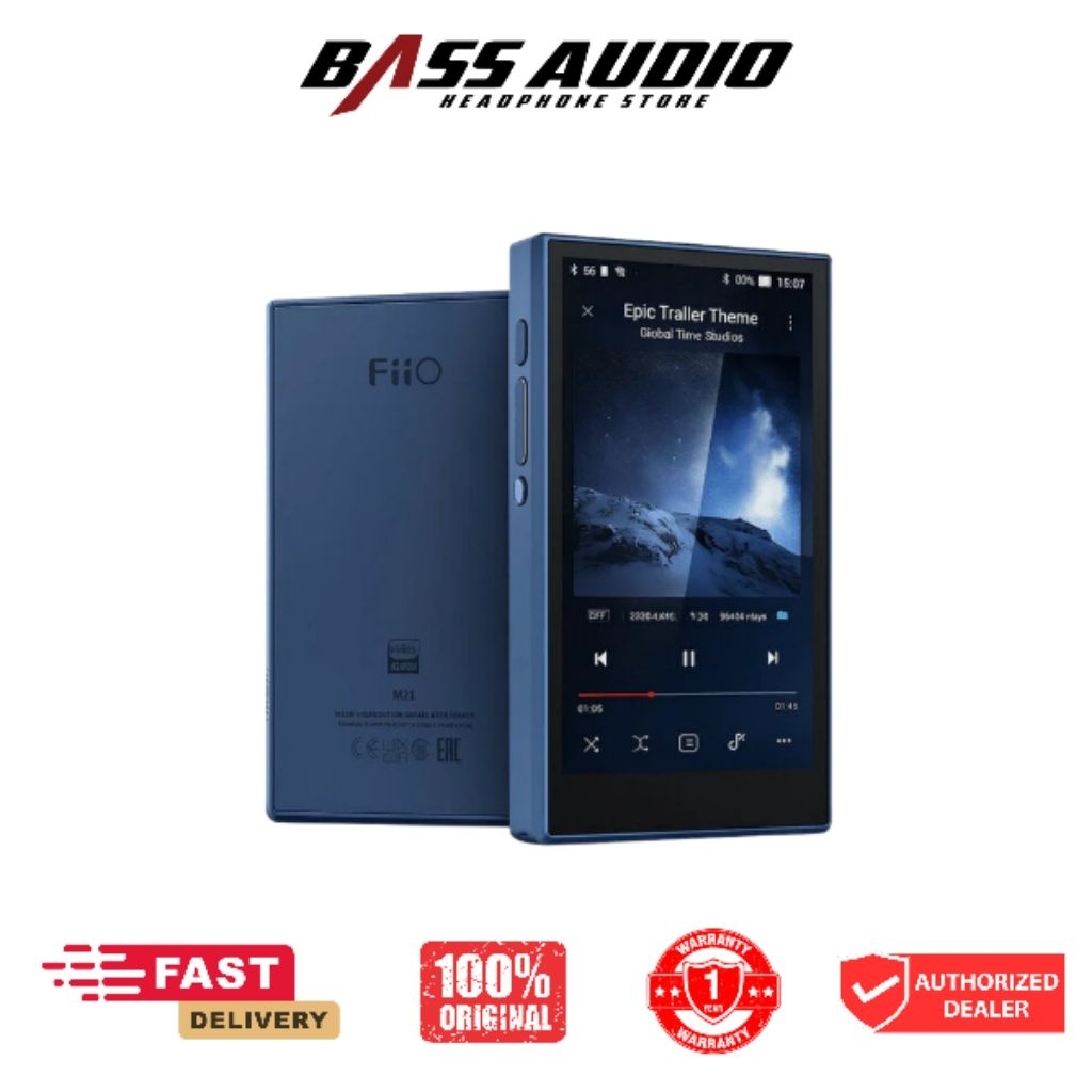 FiiO M21 / M 21 / M-21 CS43198*4 Android 13 Portable Digital Music Player