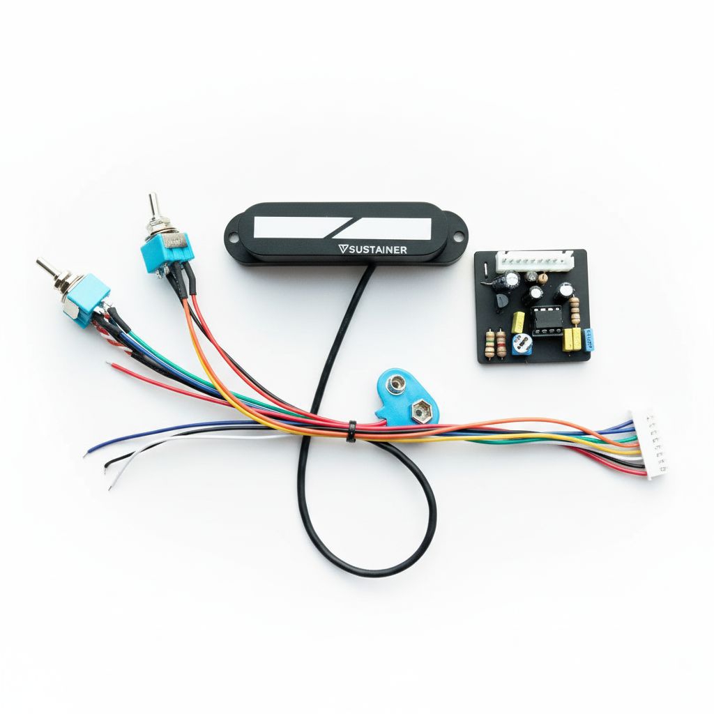 pickup sustainer singel coil model sustaniac 3 mode||veyz sustainer