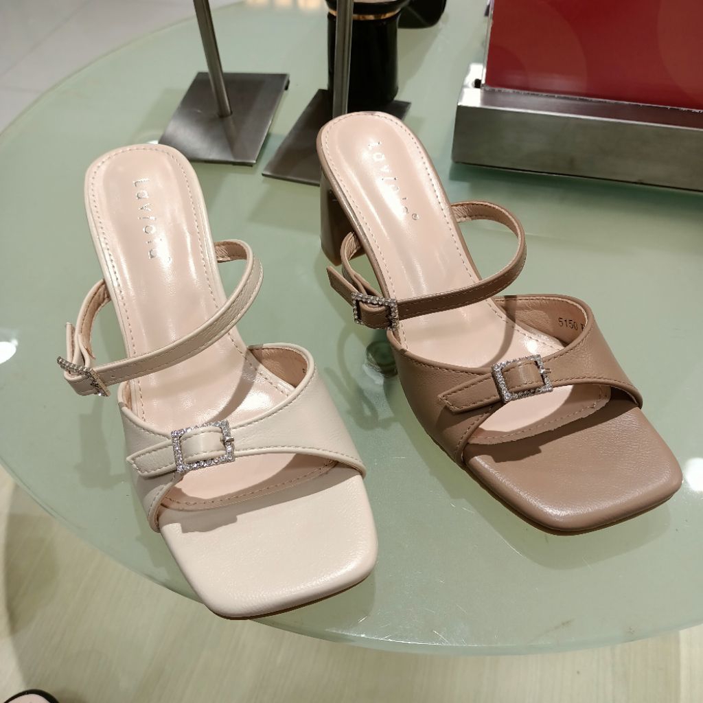 sandal wanita heels 7cm LAVIOLA original