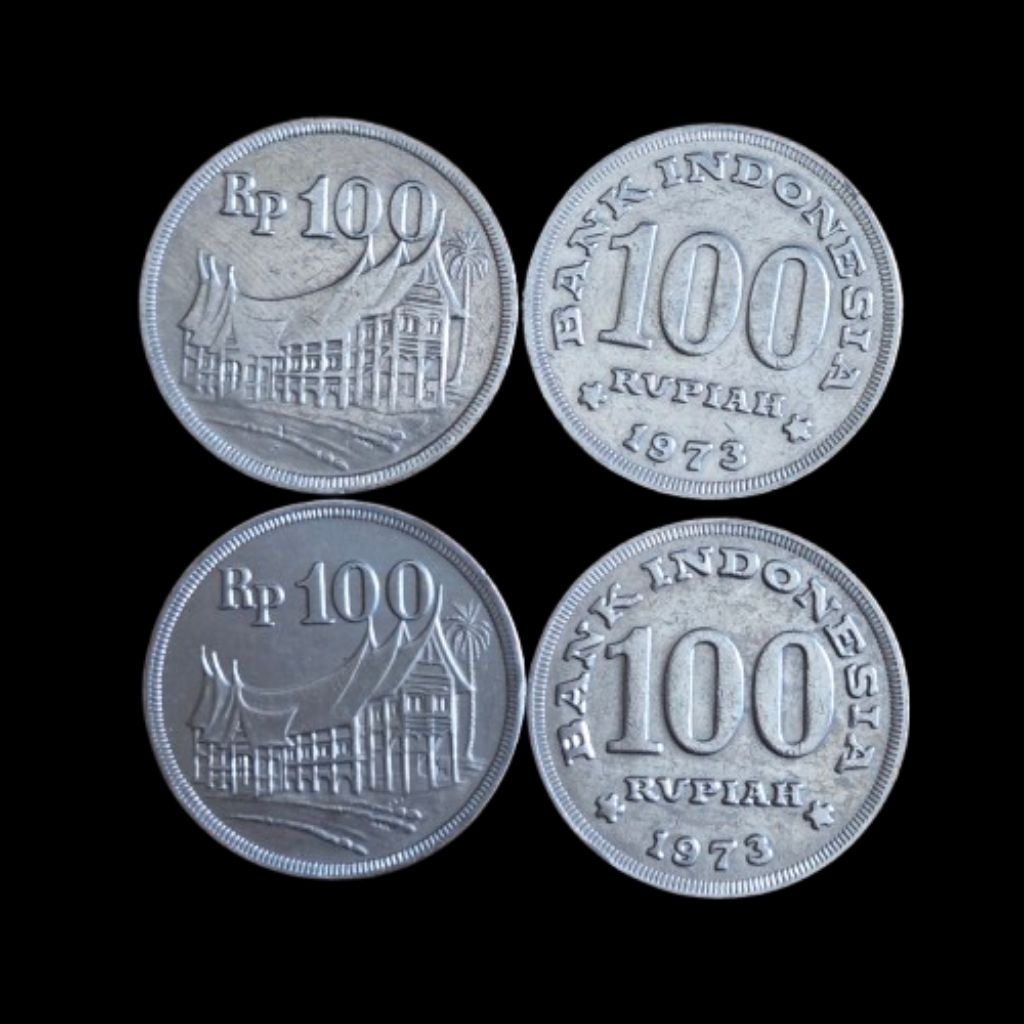 Seri Koin Kuno 100 Rumah Gadang 1973 – Koleksi Antik