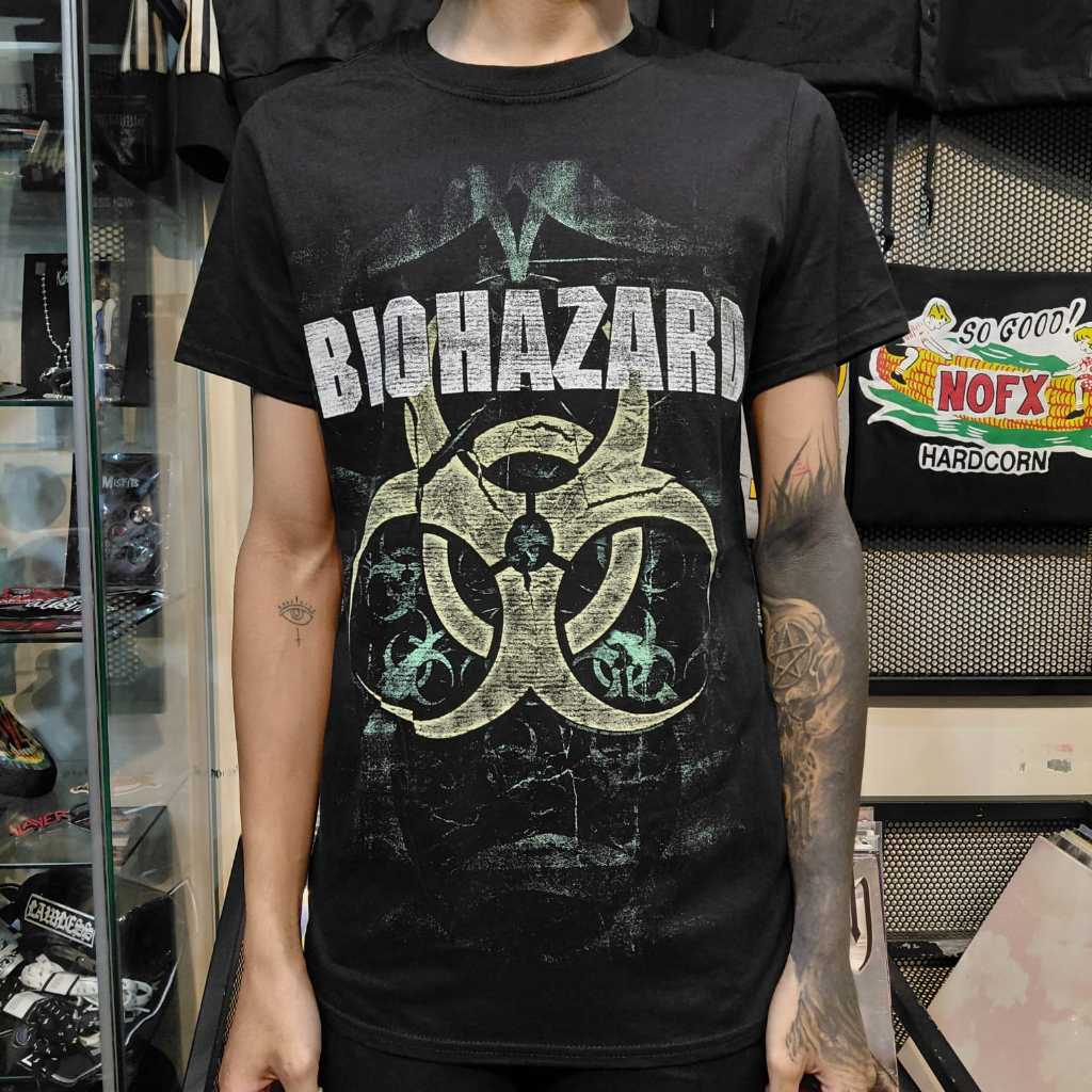 T Shirt Band Official BIOHAZARD - WE SHARE THE KNIFE Original