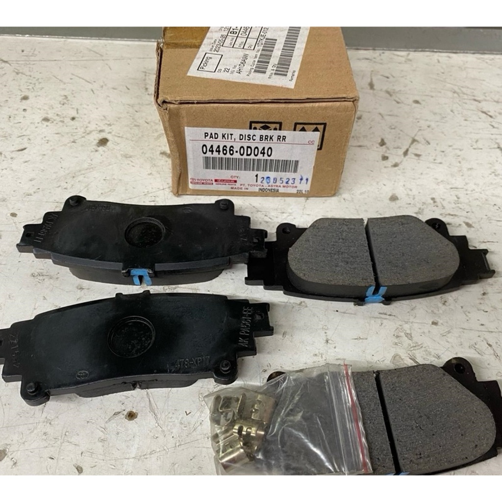 Kampas rem belakang Sienta