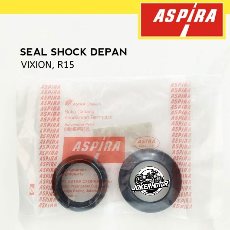 ASPIRA SEAL SIL SHOCK DEPAN PLUS TUTUP VIXION R15 YH-F314A-VIX-170