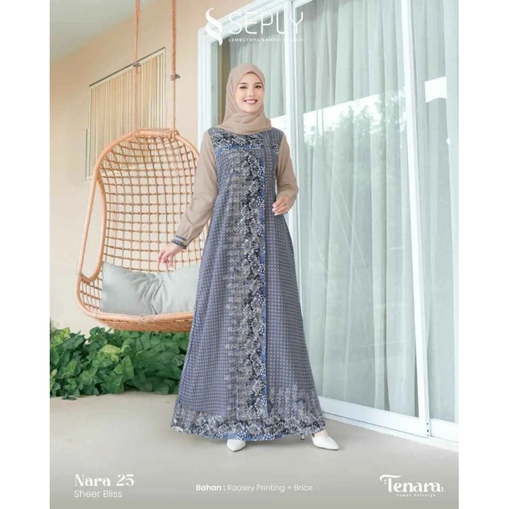 GAMIS SEPLY NARA 25 SHEER BLISS // SEPLY // GAMIS DEWASA