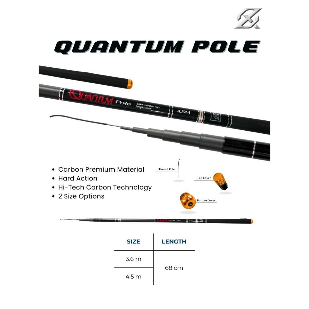 JORAN TEGEK AXZ QUANTUM 450 / JORAN TEGEK CARBON LENTUR